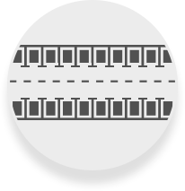 Parkplatz von großen Fuhrparks